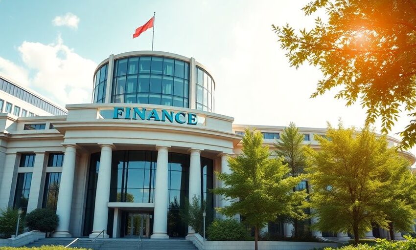 Modernes Finanzministerium wird Investitionsministerium durch Transformation.