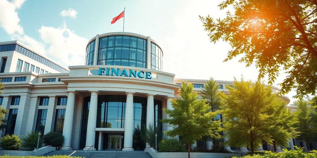 Modernes Finanzministerium wird Investitionsministerium durch Transformation.