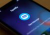 Spotify-App mit Chat-Symbol