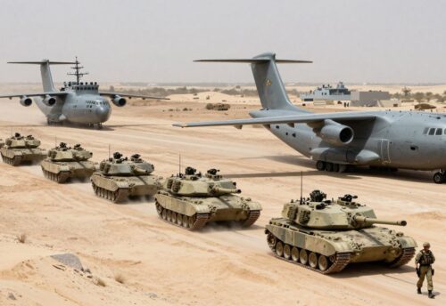 US-Truppen und Militärgerät im Nahen Osten