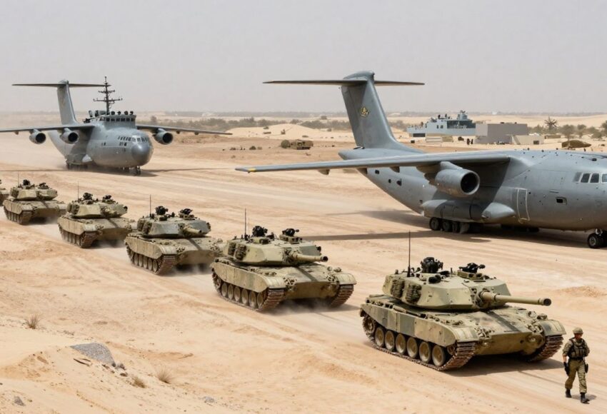 US-Truppen und Militärgerät im Nahen Osten