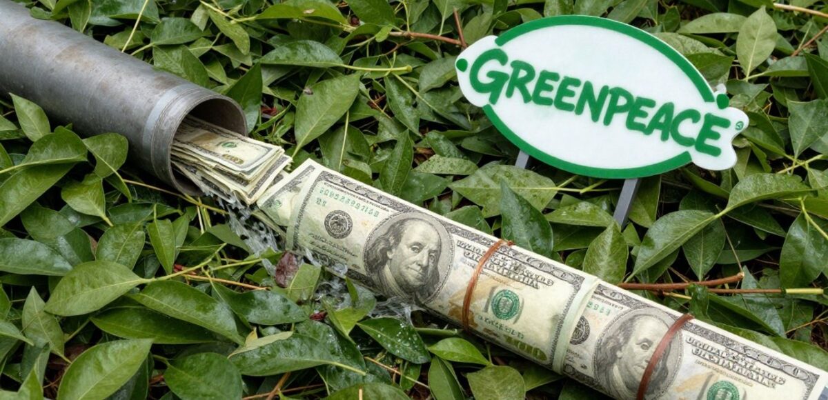 Greenpeace zahlt 345 Millionen Dollar an Pipelinebetreiber.