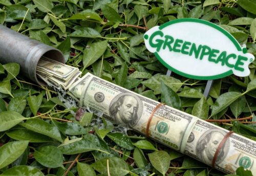 Greenpeace zahlt 345 Millionen Dollar an Pipelinebetreiber.